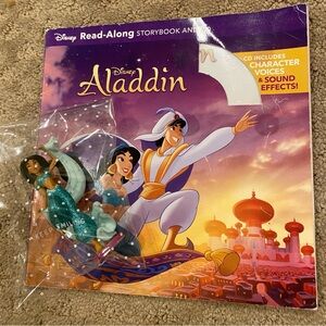 Toy, Bundle Princess Jasmine Sparkling Figurine w/Book